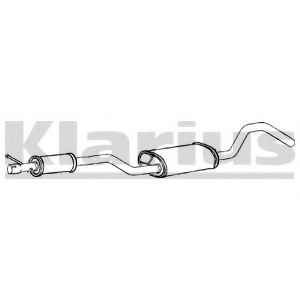 KLARIUS 270641 Средний глушитель выхлопных газов для MAZDA 3 (Мазда 3) KLARIUS 270641 Средний глушитель выхлопных газов для MAZDA 3 (Мазда 3)