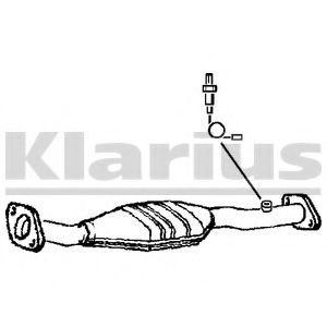 KLARIUS 311733 Катализатор для SUZUKI LIANA (Сузуки Лиана) KLARIUS 311733 Катализатор для SUZUKI LIANA (Сузуки Лиана)