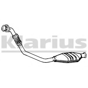 KLARIUS 321355 Катализатор для OPEL MOVANO (Опель Моvано) KLARIUS 321355 Катализатор для OPEL MOVANO (Опель Моvано)