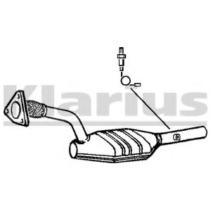 KLARIUS 321658 Катализатор для RENAULT SCNIC II (Рено Сценик 2) KLARIUS 321658 Катализатор для RENAULT SCNIC II (Рено Сценик 2)