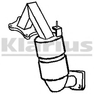 KLARIUS 321718 Катализатор для RENAULT LAGUNA II (Рено Лагуна 2) KLARIUS 321718 Катализатор для RENAULT LAGUNA II (Рено Лагуна 2)