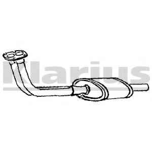 KLARIUS 230608 Предглушитель выхлопных газов для MERCEDESBENZ (Мерседес бенц) KLARIUS 230608 Предглушитель выхлопных газов для MERCEDESBENZ (Мерседес бенц)