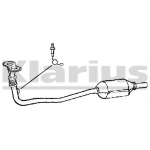 KLARIUS 321322 Катализатор для SEAT AROSA (Сеат Ароса) KLARIUS 321322 Катализатор для SEAT AROSA (Сеат Ароса)