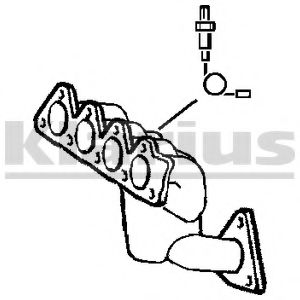 KLARIUS 321868 Катализатор для RENAULT SCNIC I (Рено Сценик и) KLARIUS 321868 Катализатор для RENAULT SCNIC I (Рено Сценик и)