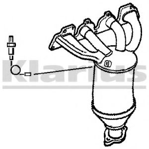KLARIUS 322118 Катализатор для DAIHATSU STORIA (Дайхатсу Сториа) KLARIUS 322118 Катализатор для DAIHATSU STORIA (Дайхатсу Сториа)