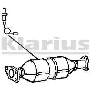 KLARIUS 311836 Катализатор для HONDA ACCORD VIII (Хонда Аккорд 8) KLARIUS 311836 Катализатор для HONDA ACCORD VIII (Хонда Аккорд 8)