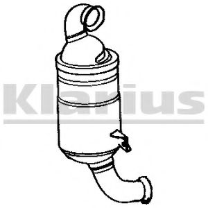 KLARIUS 321673 Катализатор для CITROËN C4 GRAND PICASSO I (CитроËн С4 гранд пикассо1) KLARIUS 321673 Катализатор для CITROËN C4 GRAND PICASSO I (CитроËн С4 гранд пикассо1)