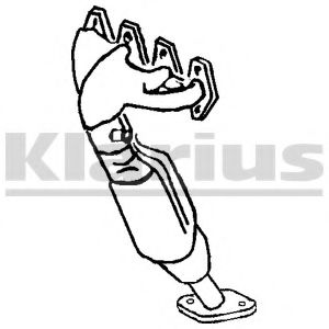 KLARIUS 321764 Катализатор для FIAT STILO MULTI (Фиат Стило мульти) KLARIUS 321764 Катализатор для FIAT STILO MULTI (Фиат Стило мульти)