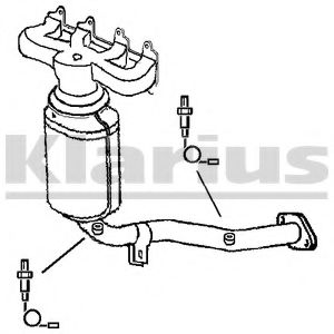 KLARIUS 321831 Катализатор для LANCIA YPSILON (Лансиа/лянча Ъпсилон) KLARIUS 321831 Катализатор для LANCIA YPSILON (Лансиа/лянча Ъпсилон)
