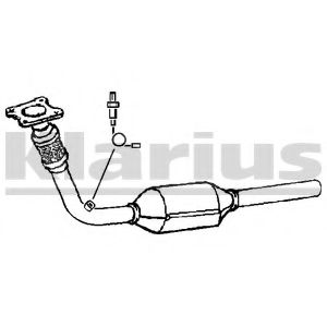 KLARIUS 321832 Катализатор для AUDI TT (Ауди Тт) KLARIUS 321832 Катализатор для AUDI TT (Ауди Тт)