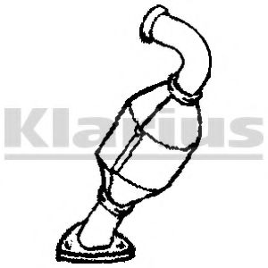 KLARIUS 321836 Катализатор для OPEL ASTRA H (Опель Астра н) KLARIUS 321836 Катализатор для OPEL ASTRA H (Опель Астра н)