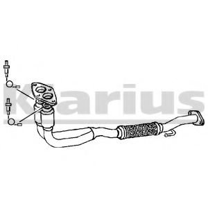 KLARIUS 321870 Катализатор для FIAT BARCHETTA (Фиат Барчэтта)