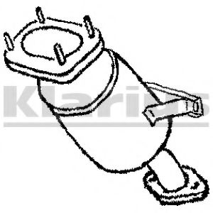 KLARIUS 321882 Катализатор для JAGUAR X-TYPE (Ягуар X-тъпэ) KLARIUS 321882 Катализатор для JAGUAR X-TYPE (Ягуар X-тъпэ)