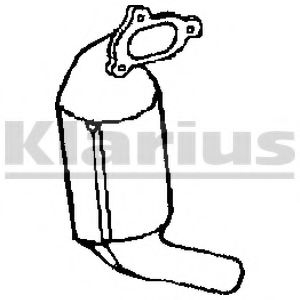 KLARIUS 321958 Катализатор для MAZDA 2 (Мазда 2) KLARIUS 321958 Катализатор для MAZDA 2 (Мазда 2)