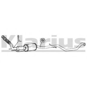KLARIUS 322046 Катализатор для PEUGEOT 407 (Пежо 407) KLARIUS 322046 Катализатор для PEUGEOT 407 (Пежо 407)