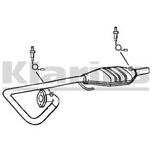 KLARIUS 322077 Катализатор для JEEP WRANGLER II (Джип Вранглэр 2) KLARIUS 322077 Катализатор для JEEP WRANGLER II (Джип Вранглэр 2)