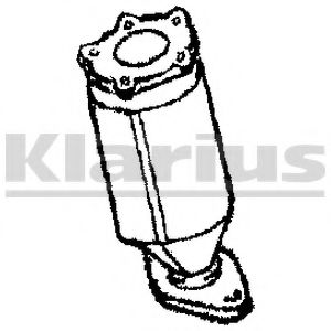 KLARIUS 322080 Катализатор для NISSAN MICRA CC (Ниссан Микра сс) KLARIUS 322080 Катализатор для NISSAN MICRA CC (Ниссан Микра сс)
