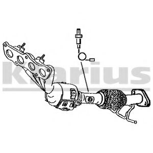KLARIUS 322086 Катализатор для MAZDA 3 (Мазда 3) KLARIUS 322086 Катализатор для MAZDA 3 (Мазда 3)
