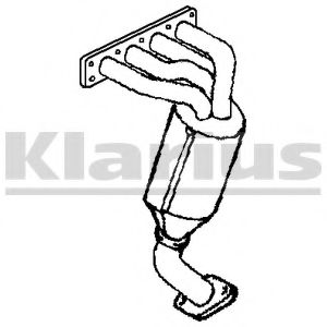 KLARIUS 322116 Катализатор для DAIHATSU TARUNA (Дайхатсу Таруна) KLARIUS 322116 Катализатор для DAIHATSU TARUNA (Дайхатсу Таруна)