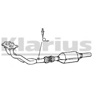 KLARIUS 380265 Катализатор для SKODA OCTAVIA (Шкода Октавия) KLARIUS 380265 Катализатор для SKODA OCTAVIA (Шкода Октавия)