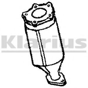 KLARIUS 380700 Катализатор для DAIHATSU MIRA IV (Дайхатсу Мира иv) KLARIUS 380700 Катализатор для DAIHATSU MIRA IV (Дайхатсу Мира иv)