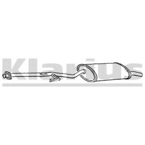 KLARIUS BM208P Глушитель выхлопных газов конечный для BMW (Бмв) KLARIUS BM208P Глушитель выхлопных газов конечный для BMW (Бмв)