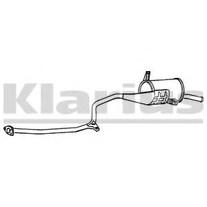 KLARIUS CL63D Глушитель выхлопных газов конечный для MITSUBISHI COLT II (Митсубиши/митсубиси Cолт 2) KLARIUS CL63D Глушитель выхлопных газов конечный для MITSUBISHI COLT II (Митсубиши/митсубиси Cолт 2)