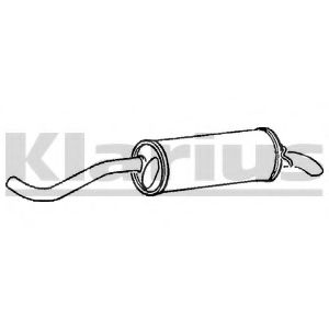 KLARIUS CN123K Глушитель выхлопных газов конечный для CITROëN (Cитроëн) KLARIUS CN123K Глушитель выхлопных газов конечный для CITROëN (Cитроëн)