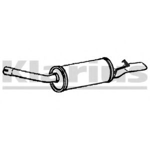 KLARIUS FE335Q Глушитель выхлопных газов конечный для FORD (Форд) KLARIUS FE335Q Глушитель выхлопных газов конечный для FORD (Форд)
