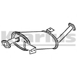 KLARIUS FE361D Средний глушитель выхлопных газов для FORD MAVERICK (Форд Маvэриcк) KLARIUS FE361D Средний глушитель выхлопных газов для FORD MAVERICK (Форд Маvэриcк)