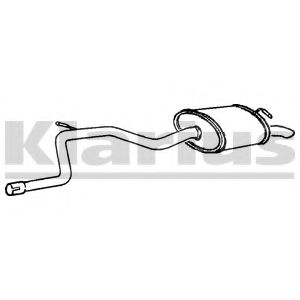 KLARIUS FE393G Глушитель выхлопных газов конечный для FORD MONDEO (Форд Мондэо) KLARIUS FE393G Глушитель выхлопных газов конечный для FORD MONDEO (Форд Мондэо)