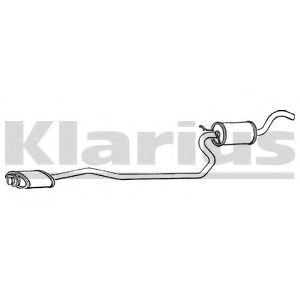 KLARIUS FE65T Средний глушитель выхлопных газов для FORD (Форд) KLARIUS FE65T Средний глушитель выхлопных газов для FORD (Форд)
