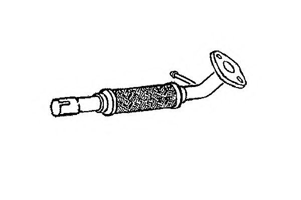 KLARIUS FE873B Ремонтная трубка, катализатор для FORD FIESTA VI (Форд Фиеста 6)