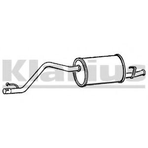 KLARIUS FT231X Глушитель выхлопных газов конечный для FIAT PANDA (Фиат Панда) KLARIUS FT231X Глушитель выхлопных газов конечный для FIAT PANDA (Фиат Панда)