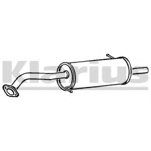 KLARIUS MA288A Глушитель выхлопных газов конечный для MAZDA 323 F VI (Мазда 323 ф6) KLARIUS MA288A Глушитель выхлопных газов конечный для MAZDA 323 F VI (Мазда 323 ф6)