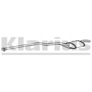 KLARIUS MZ102V Средний глушитель выхлопных газов для MERCEDESBENZ (Мерседес бенц) KLARIUS MZ102V Средний глушитель выхлопных газов для MERCEDESBENZ (Мерседес бенц)