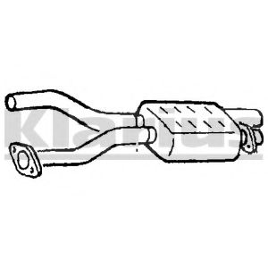 KLARIUS MZ237W Средний глушитель выхлопных газов для MERCEDESBENZ (Мерседес бенц) KLARIUS MZ237W Средний глушитель выхлопных газов для MERCEDESBENZ (Мерседес бенц)