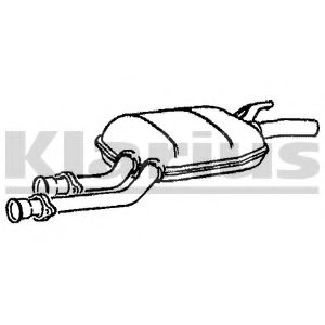 KLARIUS MZ249D Средний глушитель выхлопных газов для MERCEDESBENZ (Мерседес бенц) KLARIUS MZ249D Средний глушитель выхлопных газов для MERCEDESBENZ (Мерседес бенц)