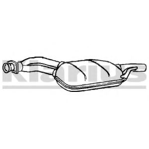 KLARIUS MZ439A Средний глушитель выхлопных газов для MERCEDESBENZ (Мерседес бенц) KLARIUS MZ439A Средний глушитель выхлопных газов для MERCEDESBENZ (Мерседес бенц)