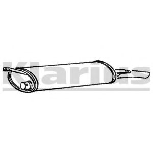 KLARIUS PG127K Глушитель выхлопных газов конечный для PEUGEOT 305 II (Пежо 305 2) KLARIUS PG127K Глушитель выхлопных газов конечный для PEUGEOT 305 II (Пежо 305 2)