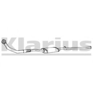 KLARIUS PG209P Предглушитель выхлопных газов для PEUGEOT 205 I (Пежо 205 и) KLARIUS PG209P Предглушитель выхлопных газов для PEUGEOT 205 I (Пежо 205 и)
