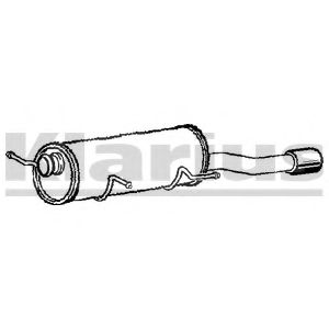 KLARIUS PG743E Глушитель выхлопных газов конечный для PEUGEOT (Пежо) KLARIUS PG743E Глушитель выхлопных газов конечный для PEUGEOT (Пежо)
