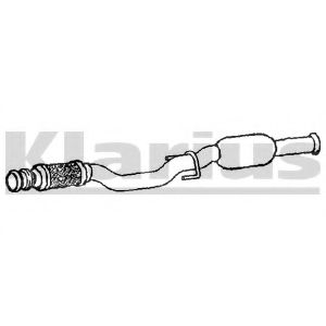 KLARIUS PG745C Средний глушитель выхлопных газов для PEUGEOT 407 (Пежо 407) KLARIUS PG745C Средний глушитель выхлопных газов для PEUGEOT 407 (Пежо 407)