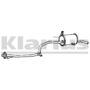 KLARIUS PR10J Глушитель выхлопных газов конечный для PROTON SALOON (Протон Салоон) KLARIUS PR10J Глушитель выхлопных газов конечный для PROTON SALOON (Протон Салоон)