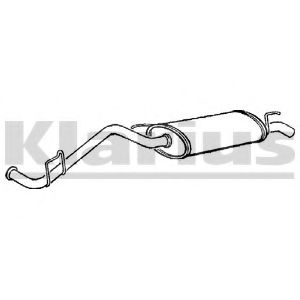 KLARIUS RN369J Глушитель выхлопных газов конечный для RENAULT CLIO I (Рено Cлио и) KLARIUS RN369J Глушитель выхлопных газов конечный для RENAULT CLIO I (Рено Cлио и)