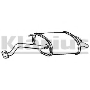 KLARIUS RR315G Глушитель выхлопных газов конечный для ROVER 45 (Ровер 45) KLARIUS RR315G Глушитель выхлопных газов конечный для ROVER 45 (Ровер 45)