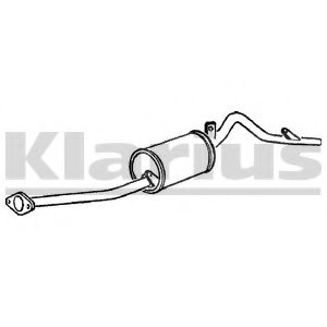 KLARIUS SZ20D Глушитель выхлопных газов конечный для SUZUKI ALTO (Сузуки Алто) KLARIUS SZ20D Глушитель выхлопных газов конечный для SUZUKI ALTO (Сузуки Алто)