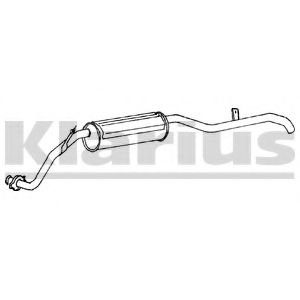 KLARIUS SZ65L Глушитель выхлопных газов конечный для SUZUKI JIMNY (Сузуки Жимнъ) KLARIUS SZ65L Глушитель выхлопных газов конечный для SUZUKI JIMNY (Сузуки Жимнъ)