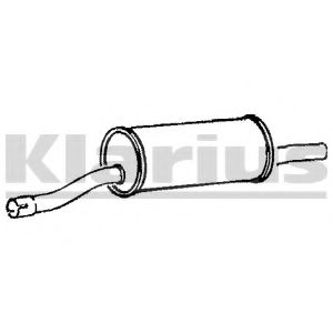 KLARIUS TB37K Средний глушитель выхлопных газов для CITROëN (Cитроëн) KLARIUS TB37K Средний глушитель выхлопных газов для CITROëN (Cитроëн)