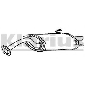 KLARIUS TY244D Глушитель выхлопных газов конечный для TOYOTA COROLLA FX (Тойота/тоета Cоролла инфинити фх) KLARIUS TY244D Глушитель выхлопных газов конечный для TOYOTA COROLLA FX (Тойота/тоета Cоролла инфинити фх)